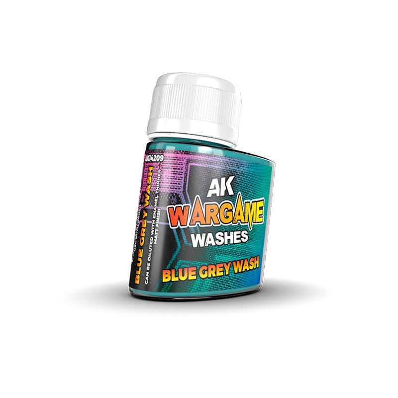 AK Interactive AK14209 BLUE GREY WASH – WARGAME SERIES 35ml