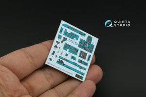 Intérieur coloré imprimé en 3D sur papier décalcomanie Quinta Studio QD48447 MiG-21UM (Trumpeter) 1/48  – image 5