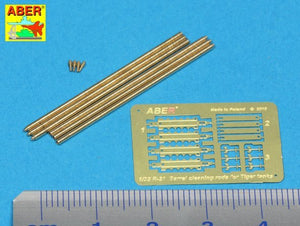 Tiges de nettoyage de canon Aber R-32 pour King Tiger (1/35) – image 2