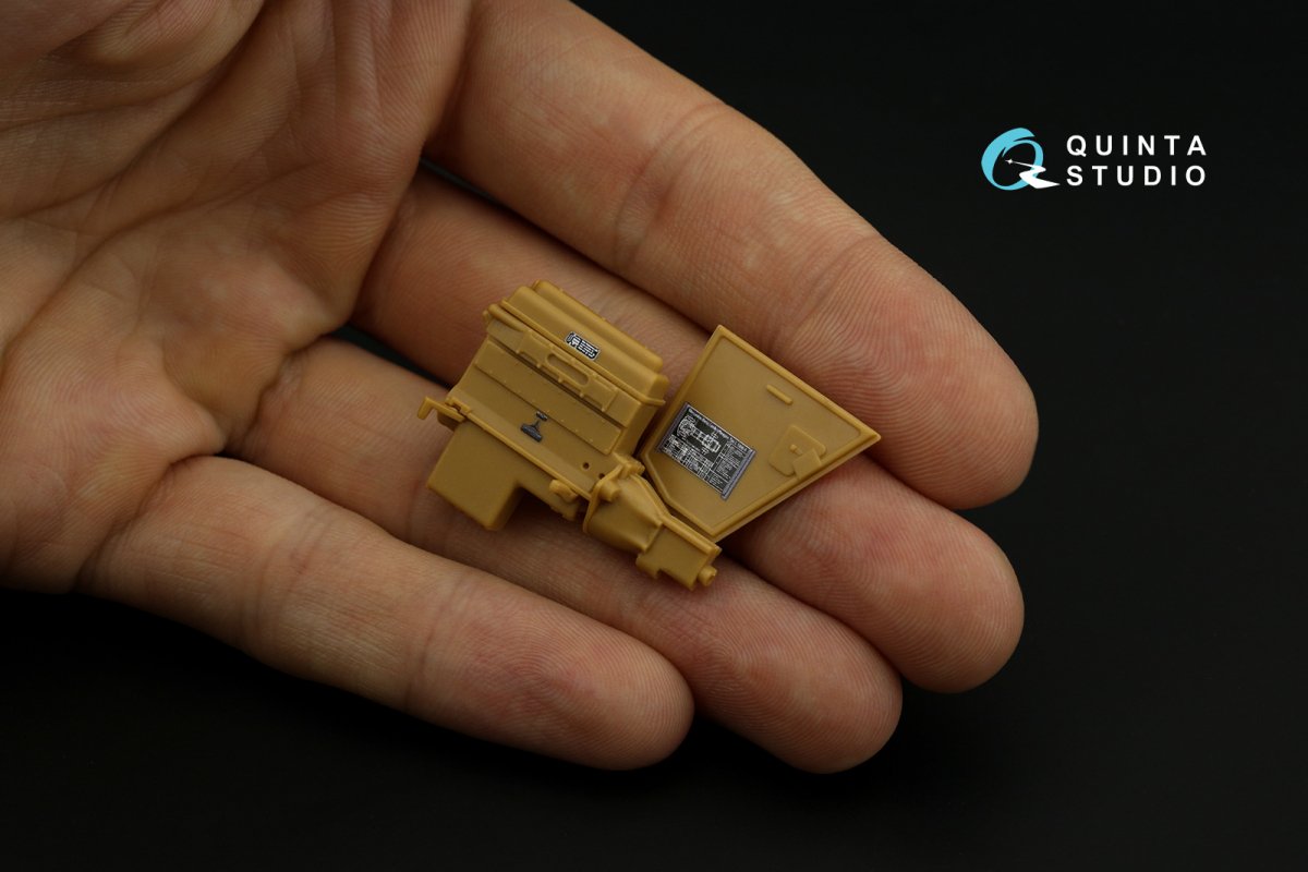 Quinta Studio QD35070 Mercedes-Benz L1500A 3D-Printed &amp;amp; coloured Interior on decal paper (ICM) 1/35 – immagine 6