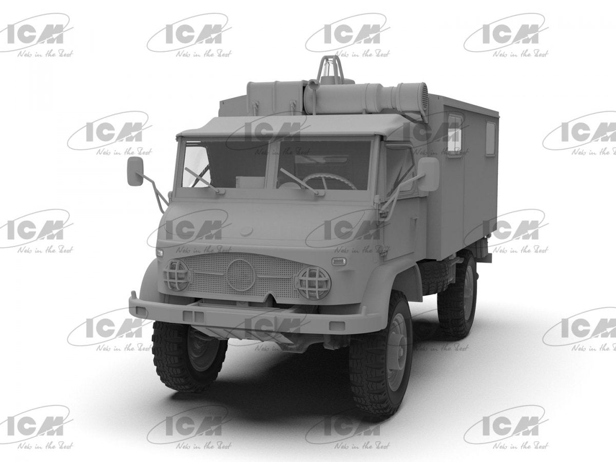 ICM 35138 Unimog S 404 Krankenwagen German Military Ambulance 1/35 – immagine 12