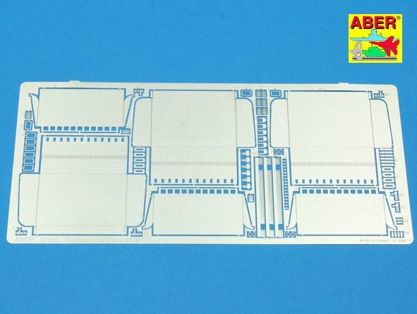 Aber 35145 Radziecki czolg ciezki KWI lub KW-II cz.3 zasobniki na narzedzia (TAM) 1/35