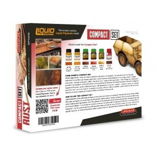 Lifecolor SPG09 Pigments and colours Rust 6x22ml – imagen 2