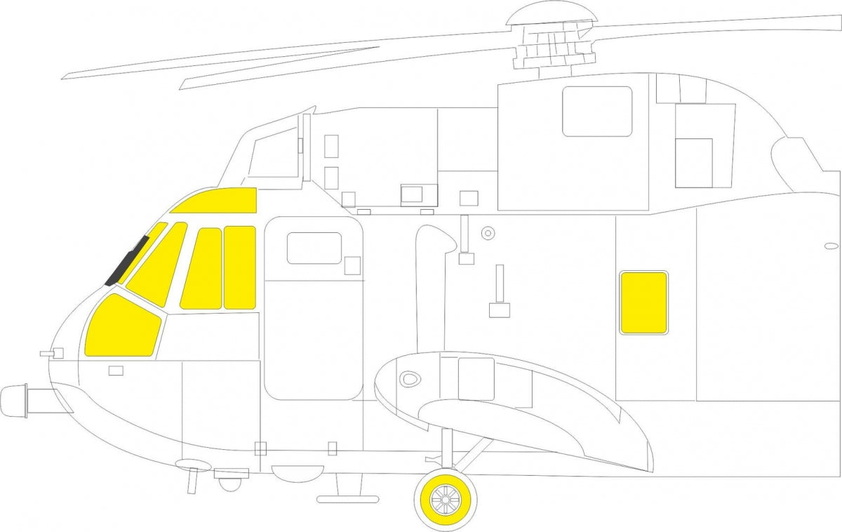 Eduard 644256 Sea King HAS.1 LooKplus AIRFIX 1/48 – immagine 7