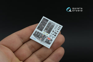 Quinta Studio QDS-35158 UH-1B 3D-Printed &amp;amp; coloured Interior on decal paper (Trumpeter) (Small version) 1/35 – immagine 12