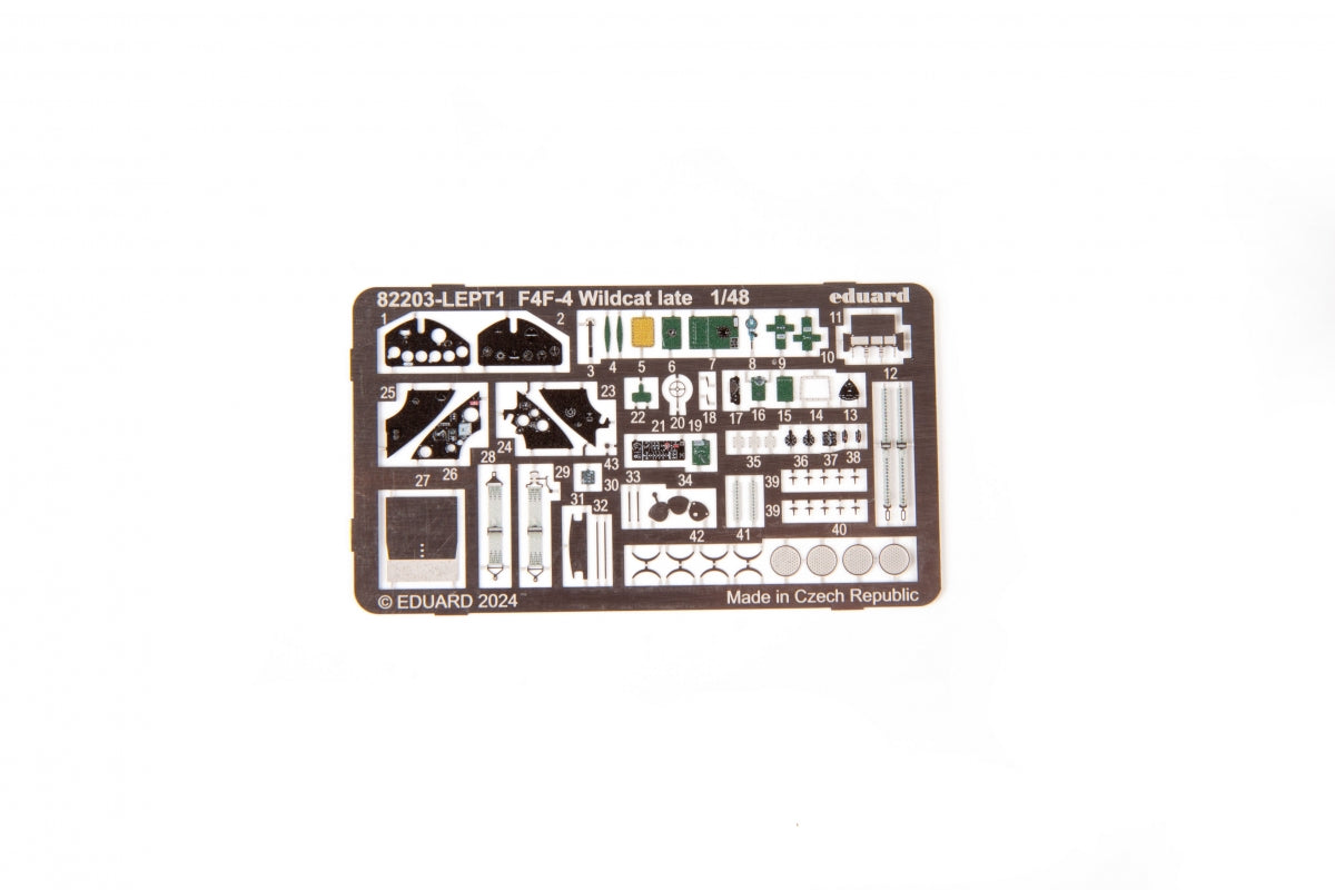 Eduard 82203 F4F-4 Wildcat late 1/48 – immagine 5
