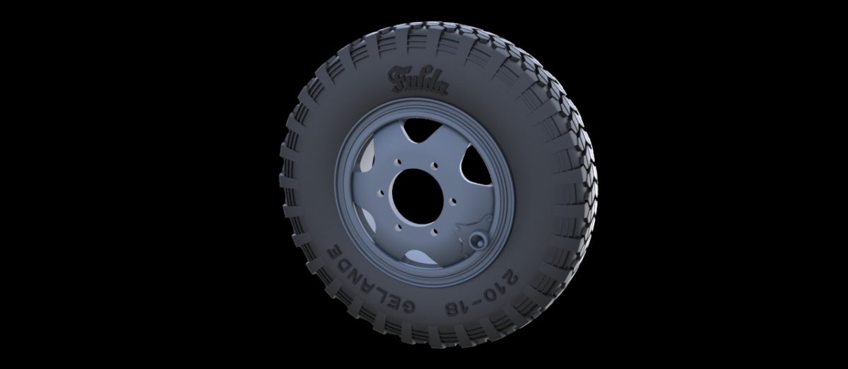Panzer Art RE35-276 Sd.Kfz 232 road wheels (late pattern) 1/35 – Bild 2