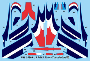 Trumpeter 05809 US T-38A Talon - Thunderbird 1/48 – image 7