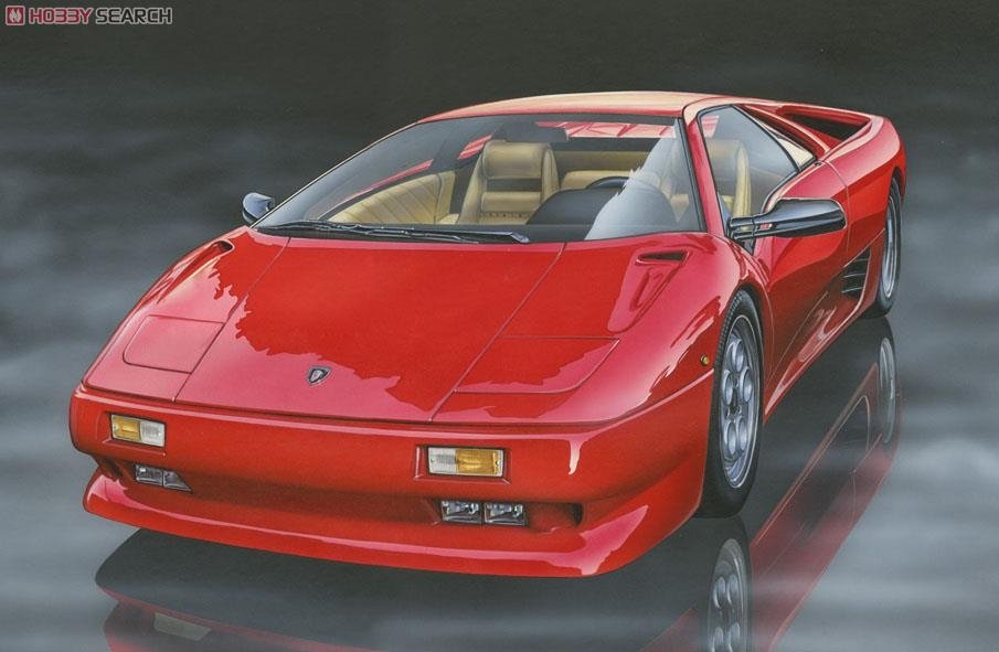 Fujimi 126791 Lamborghini Diablo/4WD VT Blackstar 1/24 – zdjęcie 2