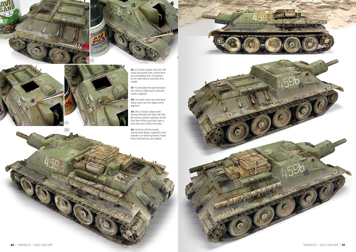 AK Interactive AK4817 TANKER 03 : POUSSIÈRE ET SALETÉ (Anglais) – image 4