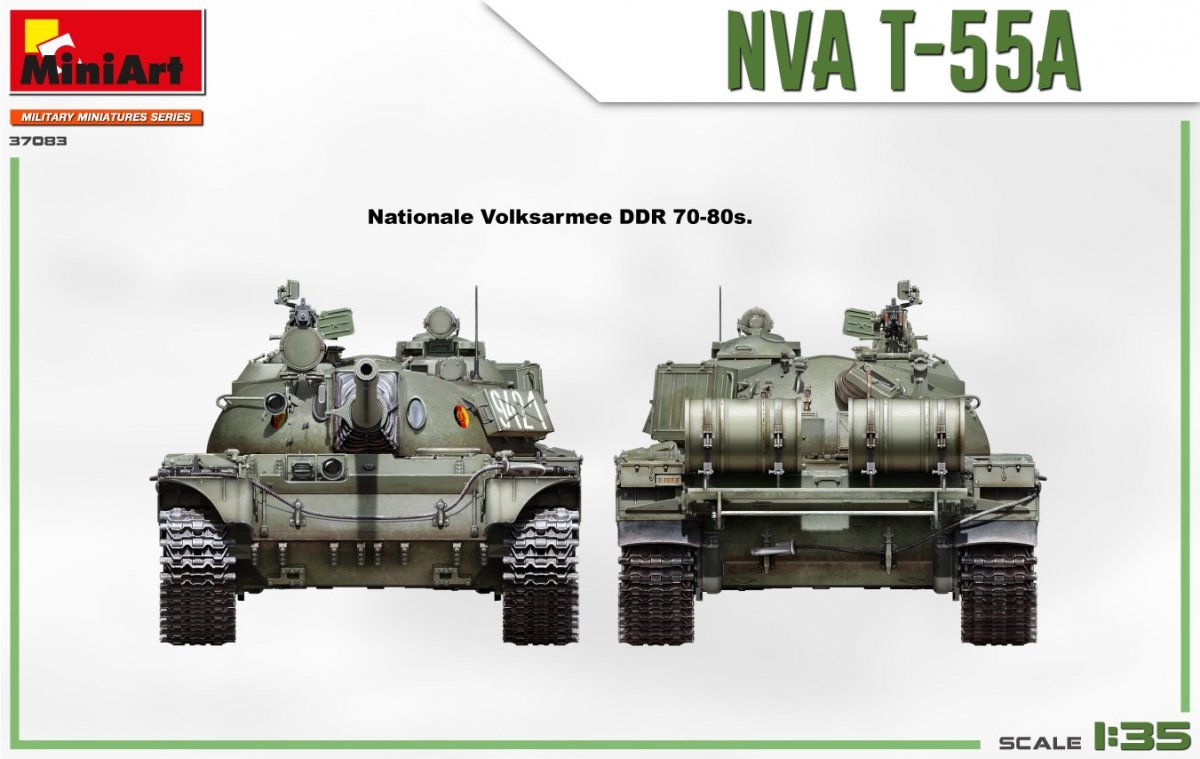 MiniArt 37083 NVA T-55A 1/35 – imagen 10
