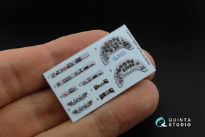 Quinta Studio QD48019 Yak-52 3D-Printed &amp;amp; coloured Interior on decal paper (ARK) 1/48 – Bild 7