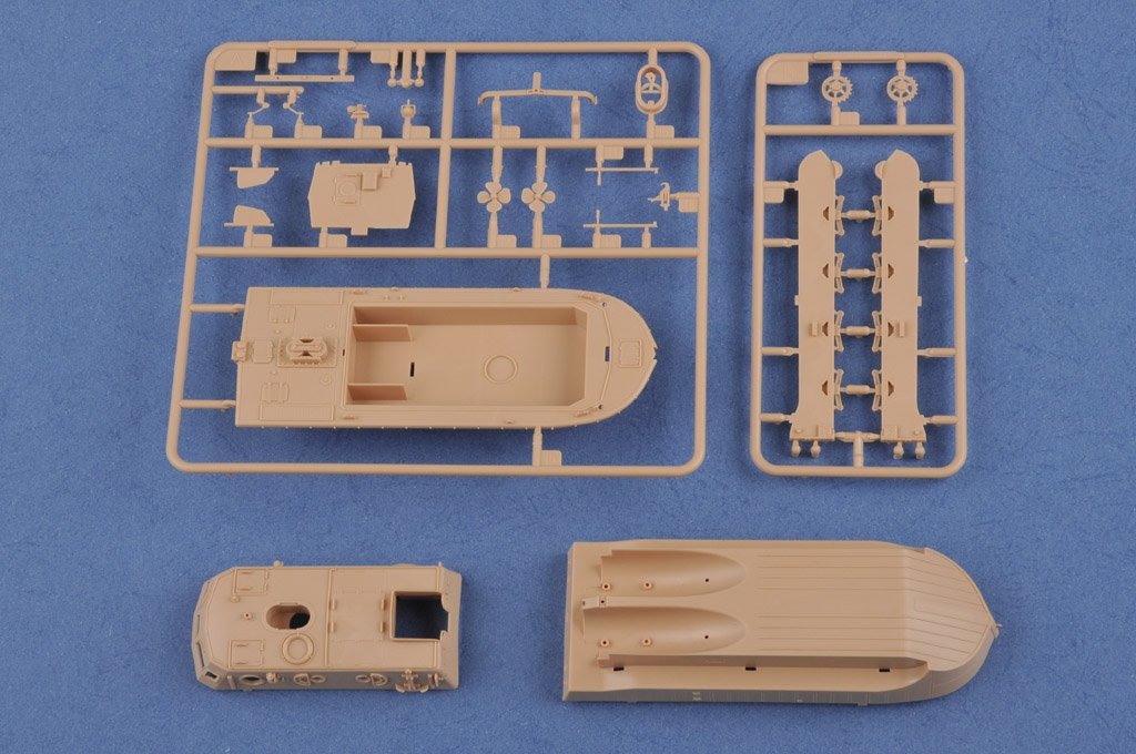 Hobby Boss 82918 German Land-Wasser-Schlepper (LWS) amphibious tractor Early production 1/72 – immagine 4