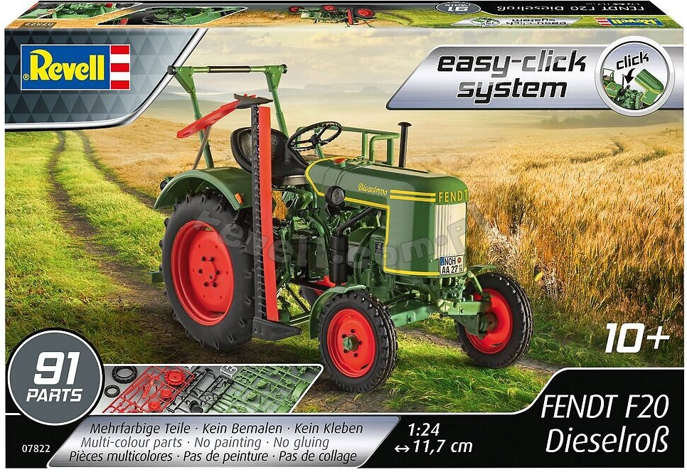 Revell 07822 Fendt F20 « Dieselroß » Easy Click 1/24