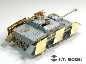 E.T. Model EA35-079 WWII German Schurzen for Stug.IV For DRAGON Smart Kit 1/35 – Bild 2
