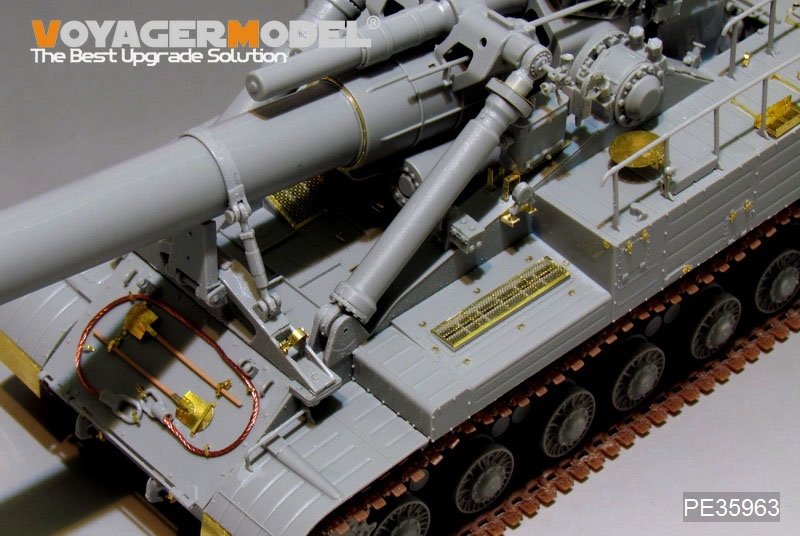 Voyager Model PE35963 Modern Soviet 2A3 Kondensator 2P 406mm S.P.H Upgrade set For TRUMPETER 09529 1/35 – immagine 19