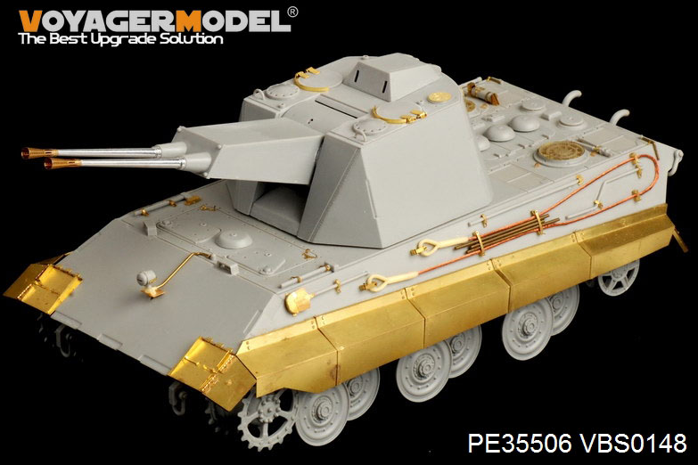 Voyager Model PE35506 WWII German E-50 FlaKpanzer For TRUMPETER 01537 1/35 – Bild 2