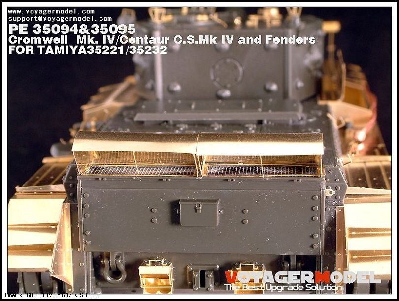 Voyager Model PE35094 Cromwell Mk. IV/Centaur C.S.Mk IV (For TAMIYA 35221/35232) 1/35 – Bild 7