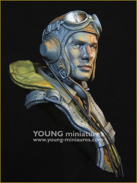 Young Miniatures YM1890 The Battle of Midway US Navy Pilot 1942 1/10 – Bild 8