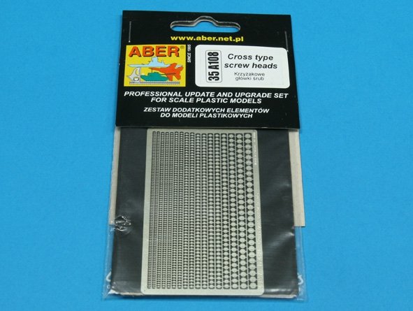 Aber 35A108 Cross type screw heads 1/35 – image 4