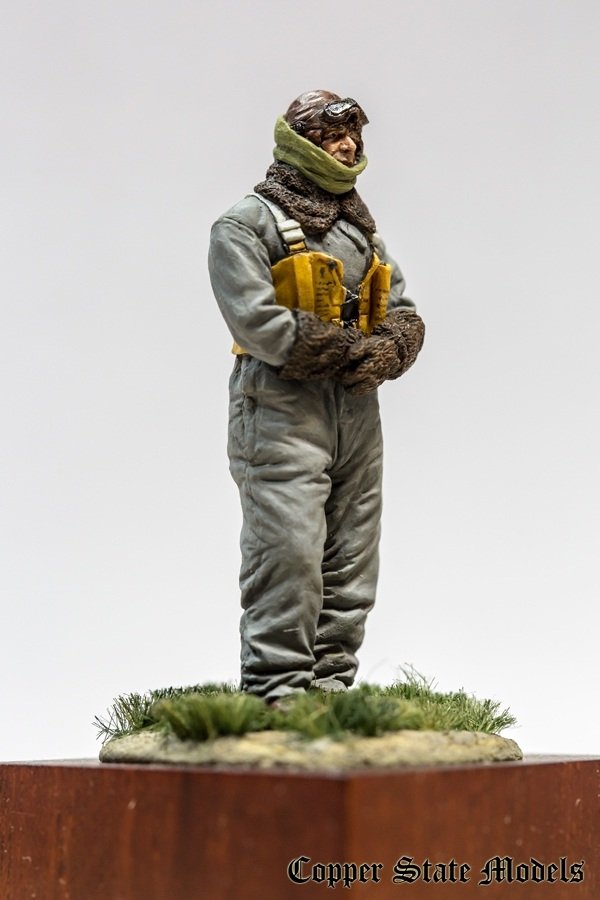 Copper State Models F32-007 Royal Naval Air Service pilot 1/32 – zdjęcie 3