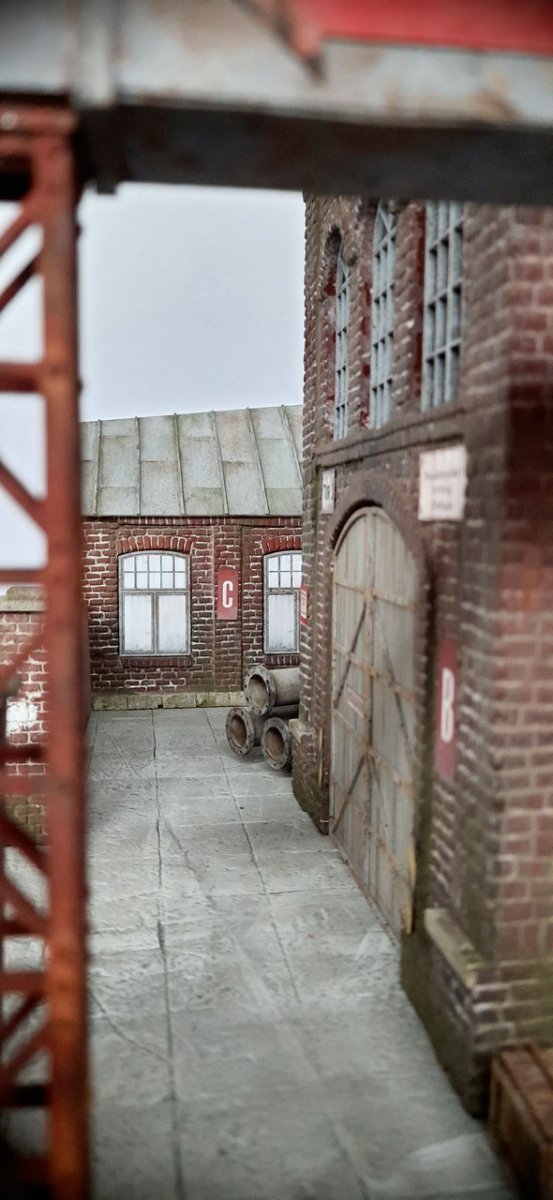 RT-Diorama 35286 Diorama-Base: &amp;quot;Factory Yard&amp;quot; 1/35 – imagen 12