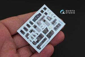 Quinta Studio QD48090 F-15E 3D-Printed &amp;amp; coloured Interior on decal paper (for GWH kit) 1/48 – Bild 2