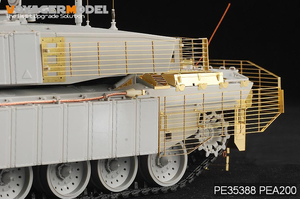 Voyager Model PEA200 Modern British Challenger 2 MBT slat amour (For TRUMPETER 001522) 1/35 – Bild 7