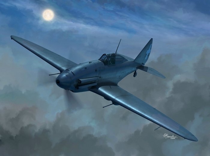 Épée 48013 Reggisnr Re2001CN Night Fighter 1/48