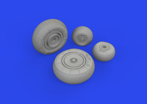 Eduard 648927 Mi-4 wheels Trumpeter 1/48 – imagen 4