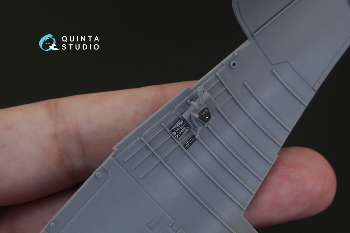 Intérieur imprimé en 3D et coloré sur papier décalcomanie Quinta Studio QD32040 F4U-1A Corsair (pour maquette Tamiya) 1/32 – image 10