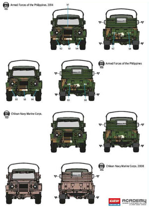 Academy 13551 ROK Army K311A1 1/35 – image 12