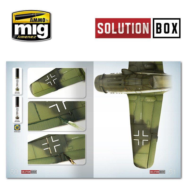 AMMO of Mig Jimenez 6502 WWII LUFTWAFFE LATE FIGHTERS SOLUTION BOOK (Multilingual) – Bild 7