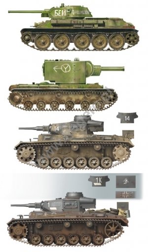 Kagero 15025 Barbarossa 1941 (kalkomania) EN/PL – immagine 3