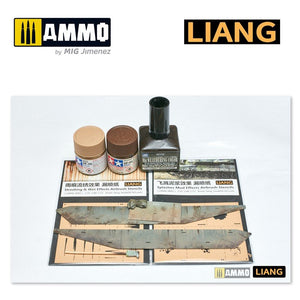 Liang 0003 Splashes Mud Effects Airbrush Stencils – Bild 5