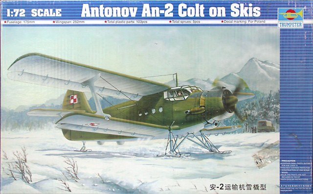 Trumpeter 01607 Antonov An-2 Colt on Skis 1/72