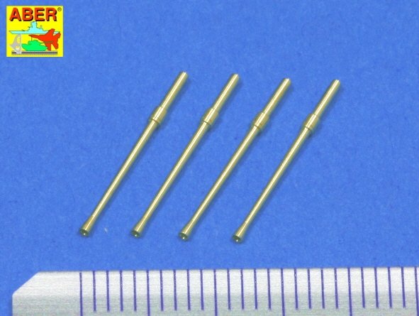 Aber A48014 Ensemble de 4 canons pour mitrailleuses d&amp;#39;avion japonaises Type 99 de 20 mm (1/48) – image 2