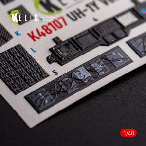 KELIK K48107 UH-1Y &amp;quot;Venom&amp;quot; - interior 3D decals for Zimi Model/KittyHawk kit 1/48 – image 3