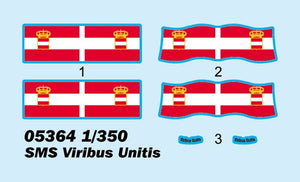 Trumpeter 05364 SMS Viribus Unitis 1/350 – Bild 2