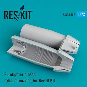 RESKIT RSU72-0107 Tuyères d&amp;#39;échappement fermées pour Eurofighter (Revell 1/72)