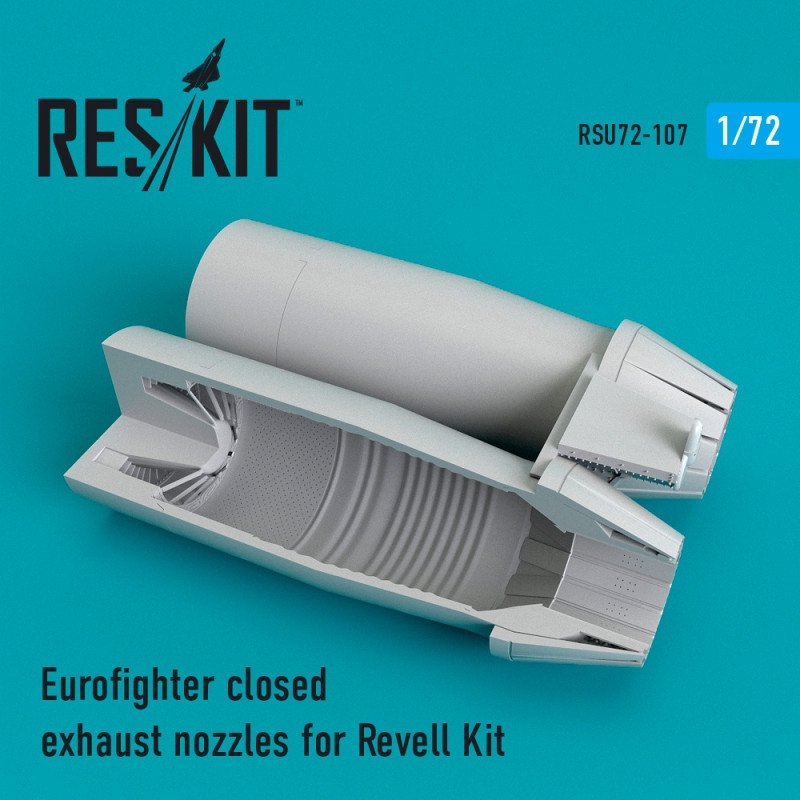 RESKIT RSU72-0107 Tuyères d&amp;#39;échappement fermées pour Eurofighter (Revell 1/72)