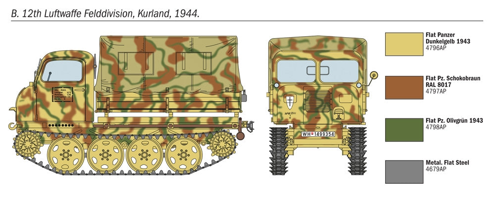 Italeri 6549 STEYR RSO/01 with GERMAN SOLDIERS 1/35 – imagen 16