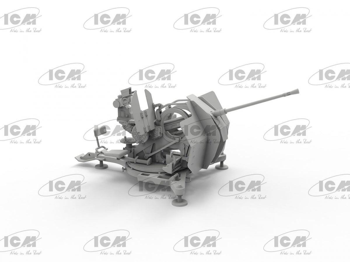 ICM 35717 Flak 38 WWII German AA Gun 1/35 – immagine 6