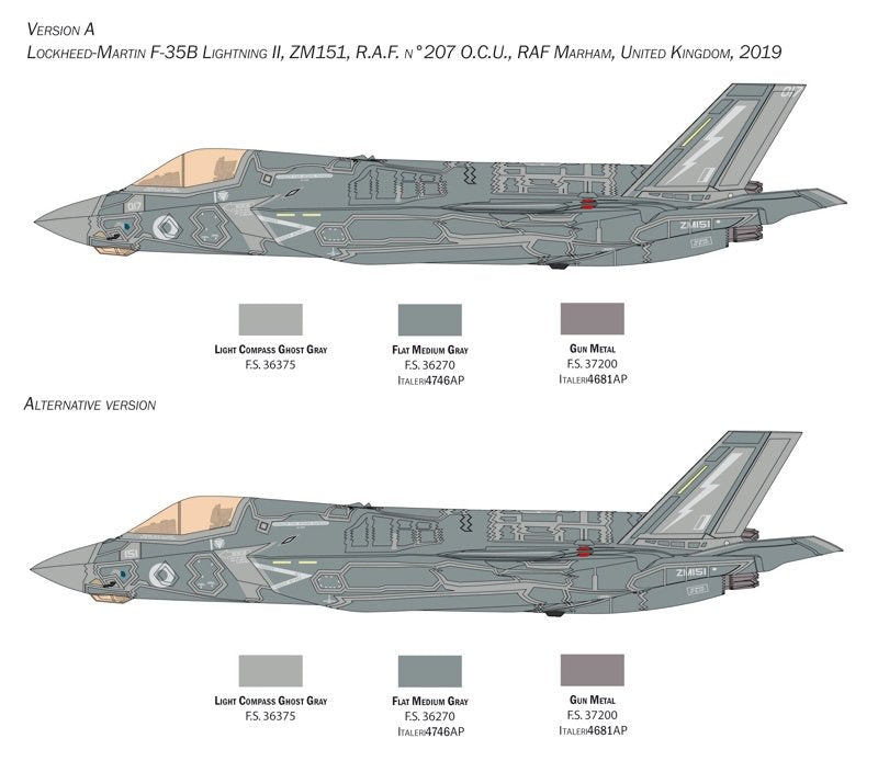 Italeri 2810 F-35 B Lightning II 1/48 – immagine 7