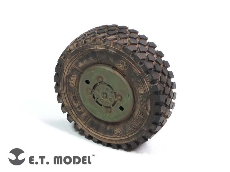 E.T. Model ER35-041 Modern U.S. M1070 Truck Tractor Weighted Road Wheels For HOBBYBOSS 85502 1/35 – Bild 4