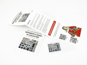 Red Fox Studio QS-48181 Instruments Gauges set for Luftwaffe WWII 1/48 – image 3