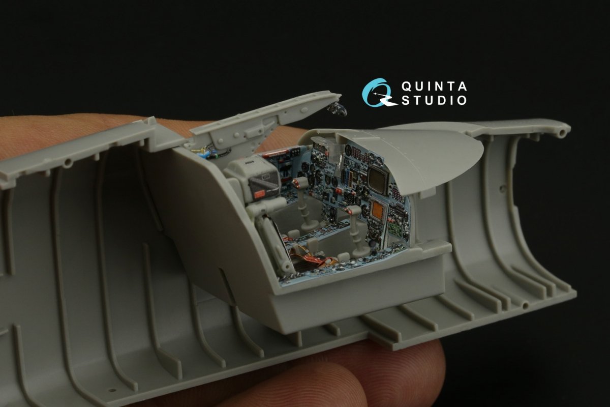 Quinta Studio QD48238 Su-24M 3D-Printed &amp;amp; colored Interior on decal paper ( Trumpeter ) 1/48 – image 7