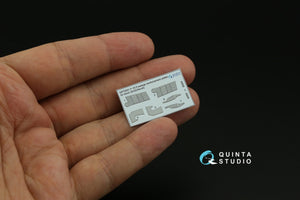 Quinta Studio QP72001 F-16 block 30/32 reinforcement plates (Revell) 1/72 – zdjęcie 2