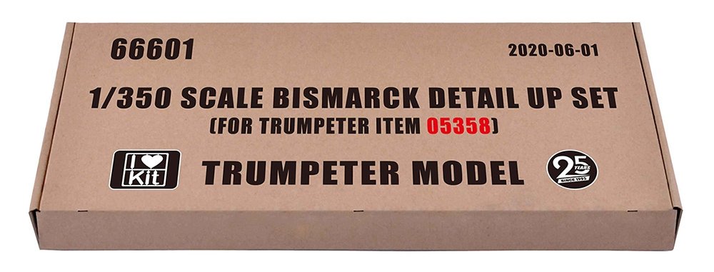 I Love Kit 66601 AV-8B Bismarck 1941 Detail-up Set for Trupmeter 05358 1/350 – image 2