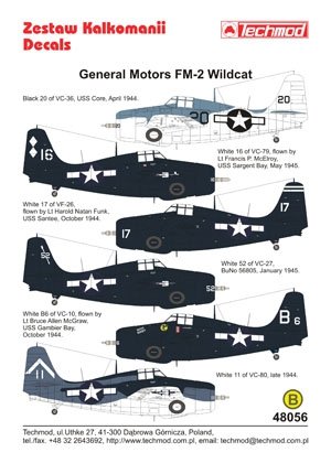 Techmod 48056 - General Motors FM-2 Wildcat 1/48 – zdjęcie 2